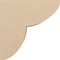 Ekena Millwork 10"W x 20"D x 20"H Classic Crestline Rough Cedar Woodgrain TimberThane Corbel, Primed Tan CORUR10X20X20CRERCPR - alternate 3